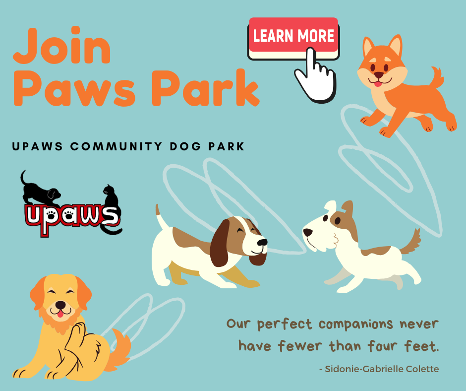Join Paws Park - Upper Peninsula Animal Welfare Shelter
